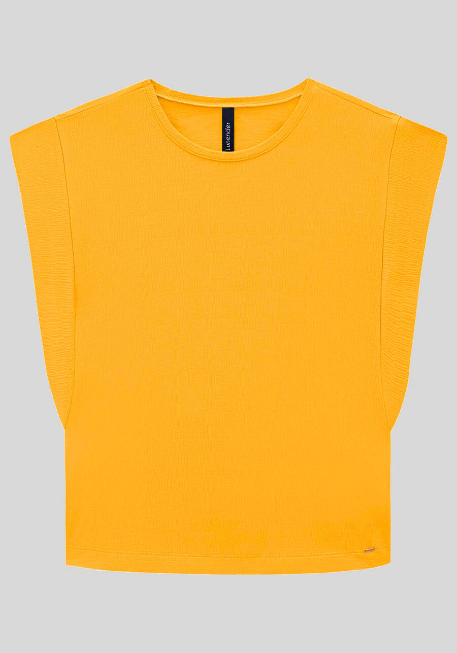 Blusa Muscle Tee em Malha Texturizada, . Blusa Muscle Tee em Malha Texturizada, , large.