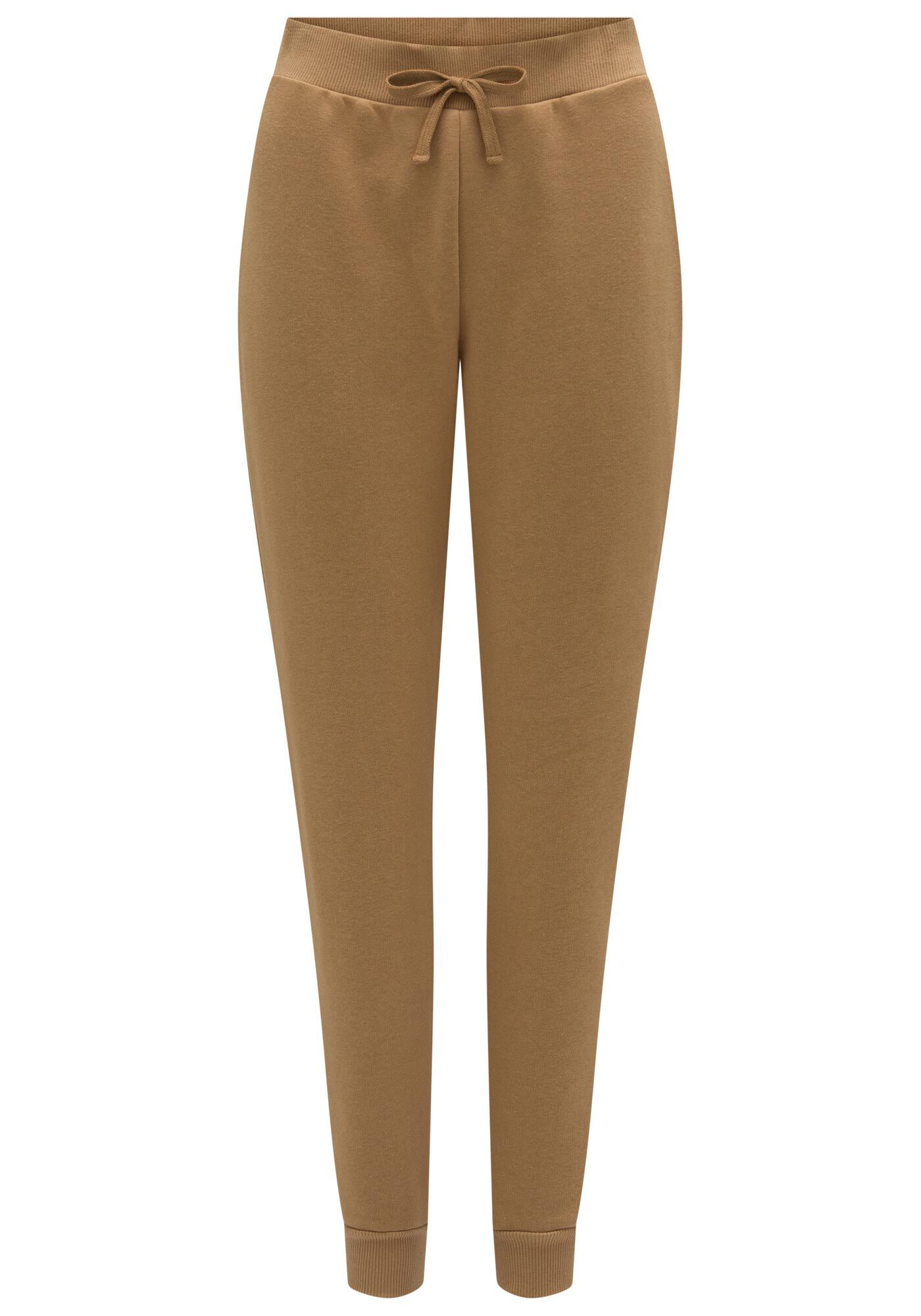 Cal&ccedil;a Jogging Com Cadar&ccedil;o Em Malha De Moletom Felpado, , large.