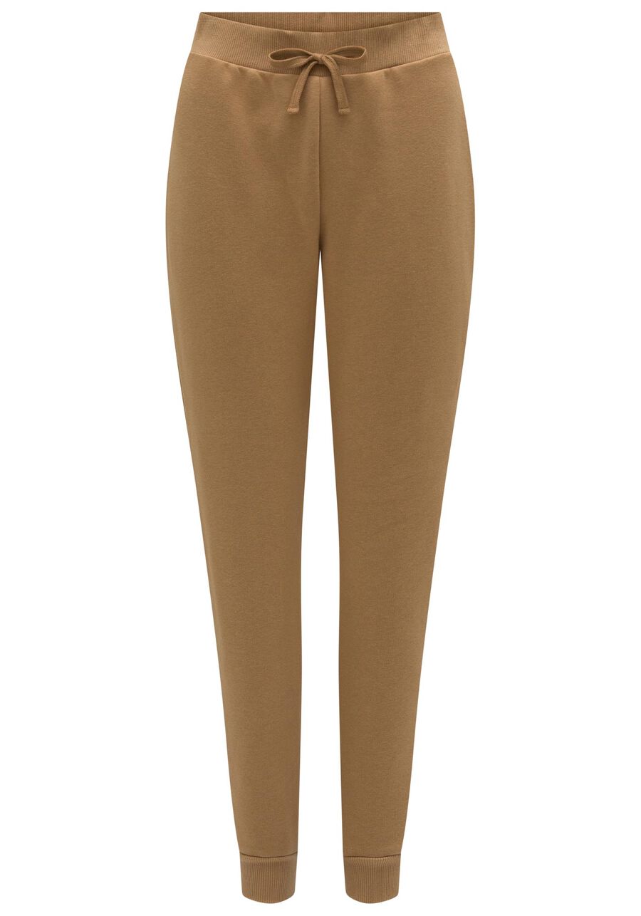 Calça Jogging Com Cadarço Em Malha De Moletom Felpado, . Calça Jogging Com Cadarço Em Malha De Moletom Felpado, , large.