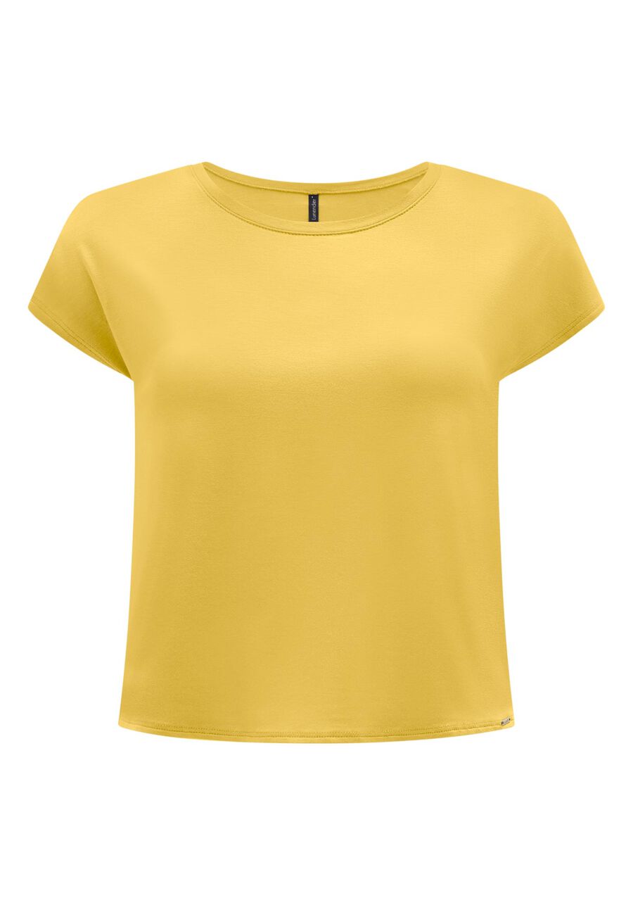 Blusa Lisa Básica Em Malha De Viscose Com Elastano, . Blusa Lisa Básica Em Malha De Viscose Com Elastano, , large.