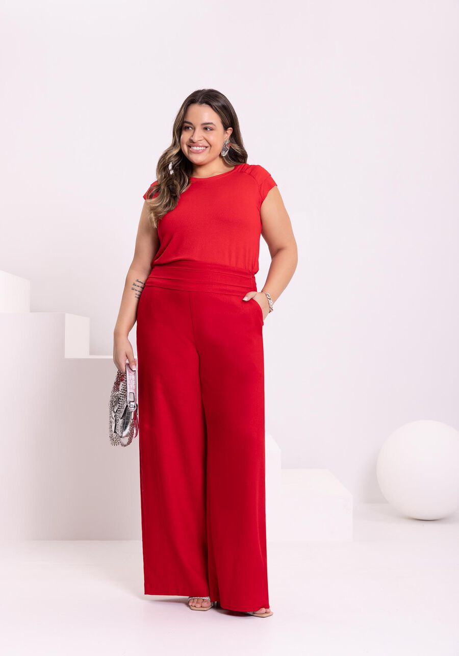 Blusa De Mangas Curtas Com Detalhe Nos Ombros Em Malha, . Blusa De Mangas Curtas Com Detalhe Nos Ombros Em Malha, , large.