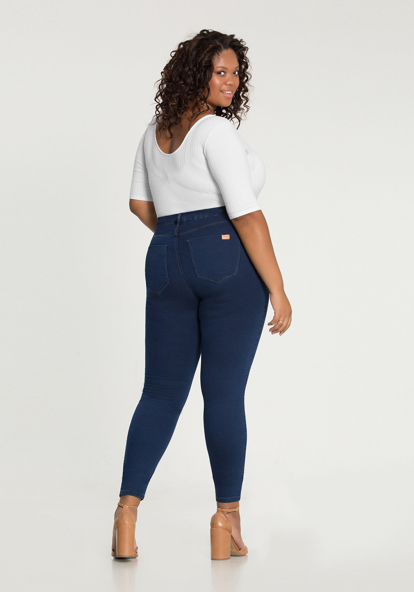 Cal a Skinny Plus Size Fit For Me Lunender