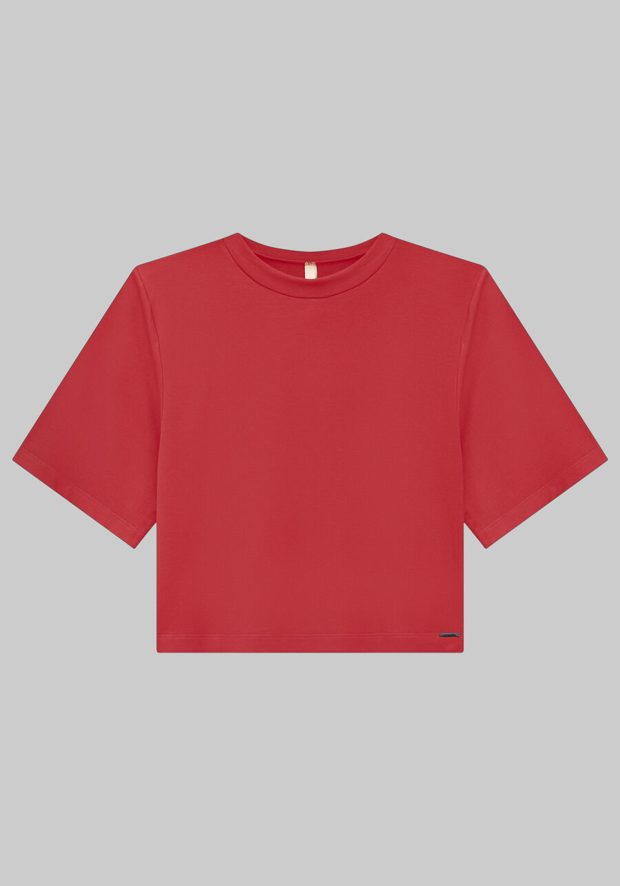 Blusa Cropped em Malha Básica, . Blusa Cropped em Malha Básica, , large.