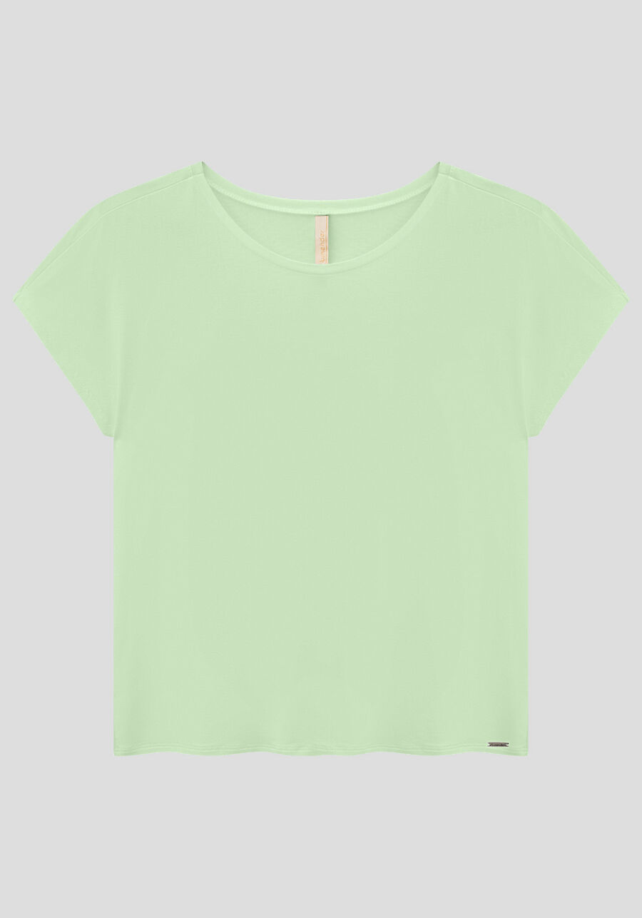 Blusa Lisa Básica Em Malha De Viscose Com Elastano, . Blusa Lisa Básica Em Malha De Viscose Com Elastano, , large.