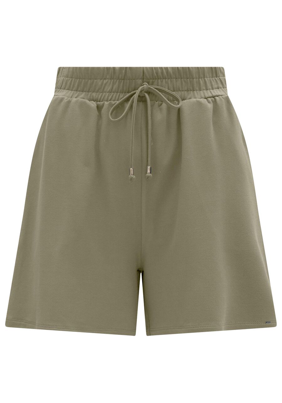 Shorts Com Cadarço E Bolsos Em Malha Responsável, . Shorts Com Cadarço E Bolsos Em Malha Responsável, , large.