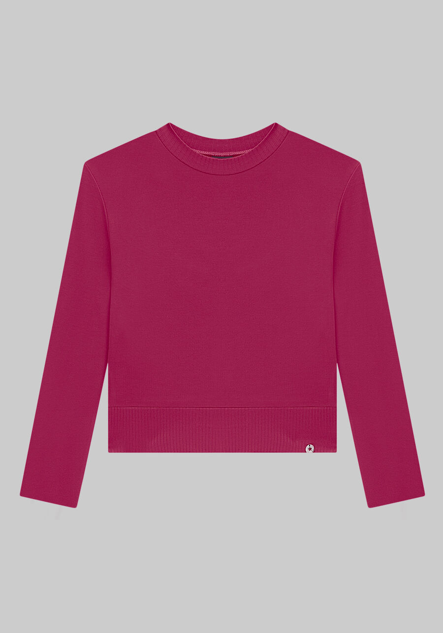 Conjunto Juvenil em Moletom MVS com Blusão e Calça, ROSA DRY ROSE. Conjunto Juvenil em Moletom MVS com Blusão e Calça, ROSA DRY ROSE, large.