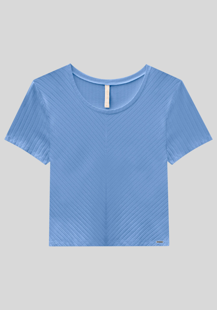 Blusa Cropped Com Recorte Frontal Em Malha Canelada, . Blusa Cropped Com Recorte Frontal Em Malha Canelada, , large.