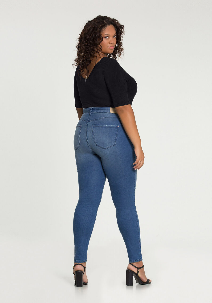 Calça Skinny Plus Size Chapa Barriga, . Calça Skinny Plus Size Chapa Barriga, , large.