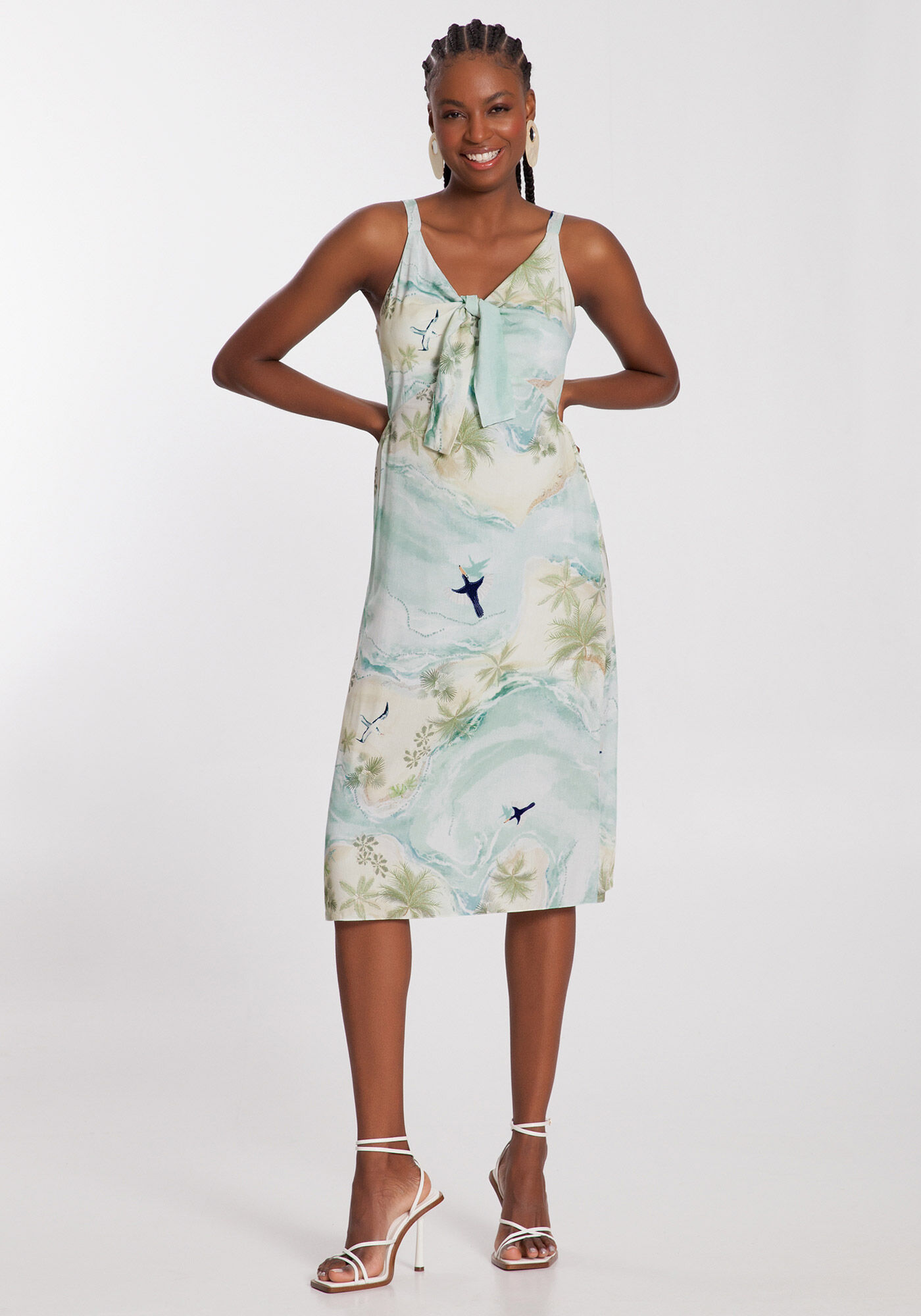 Vestido midi lunender new arrivals