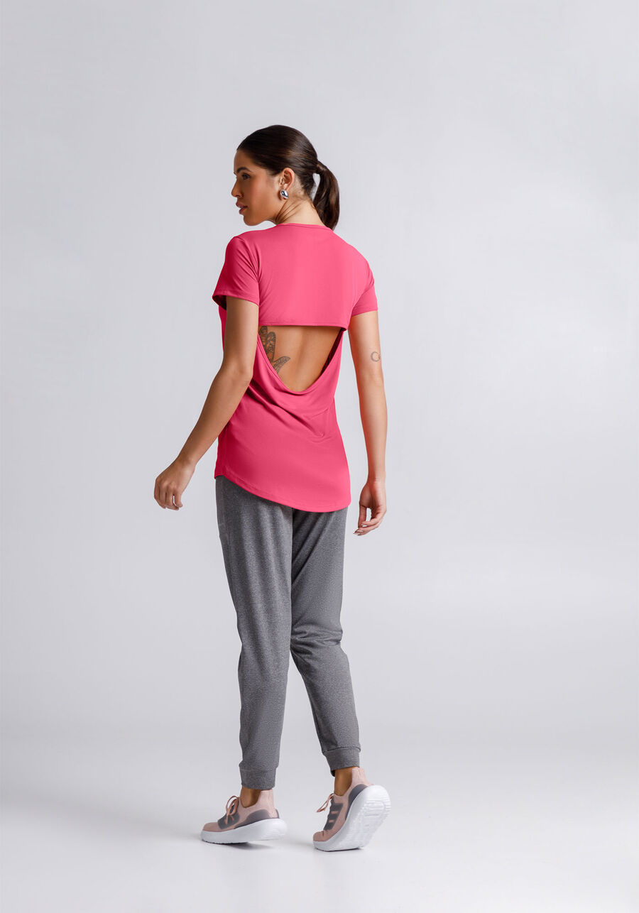 Blusa Mullet De Mangas Curtas Com Abertura Nas Costas, . Blusa Mullet De Mangas Curtas Com Abertura Nas Costas, , large.