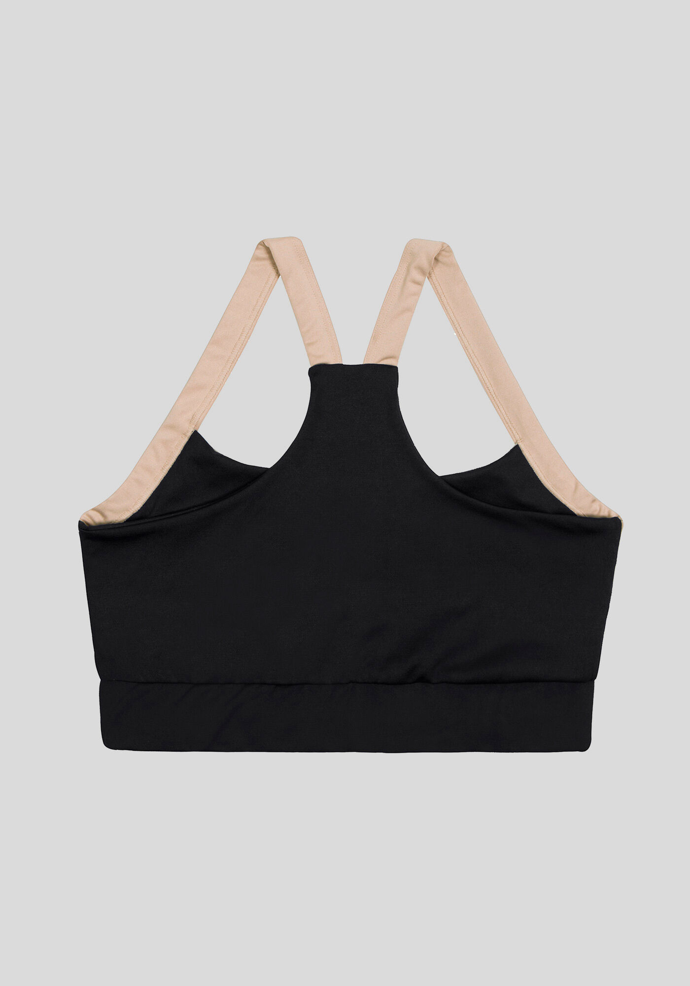 Top com Al&ccedil;as e Bojo Remov&iacute;vel, PRETO, large.