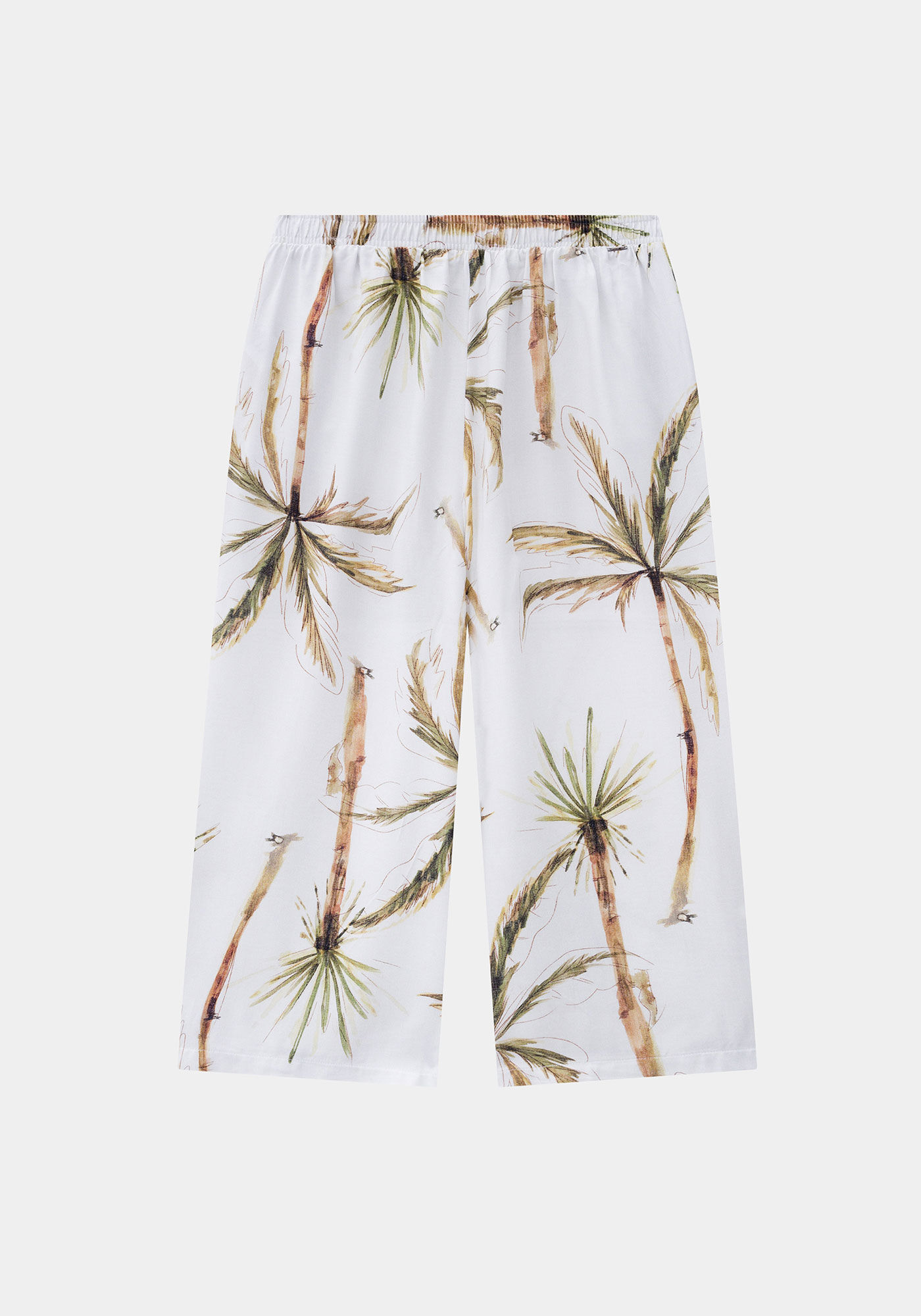 Saia pantacourt estampada clearance