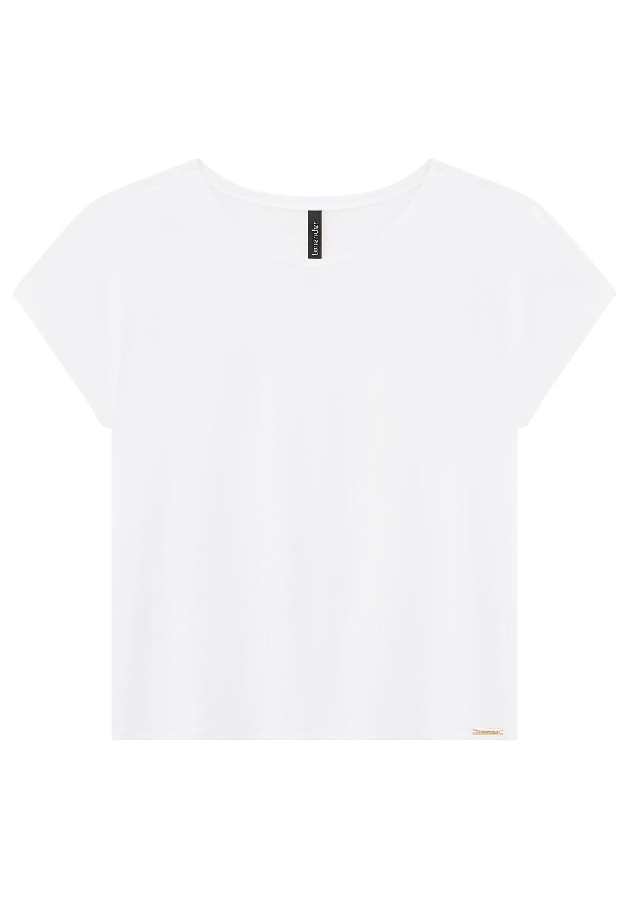 Blusa Lisa Básica Em Malha De Viscose Com Elastano, . Blusa Lisa Básica Em Malha De Viscose Com Elastano, , large.