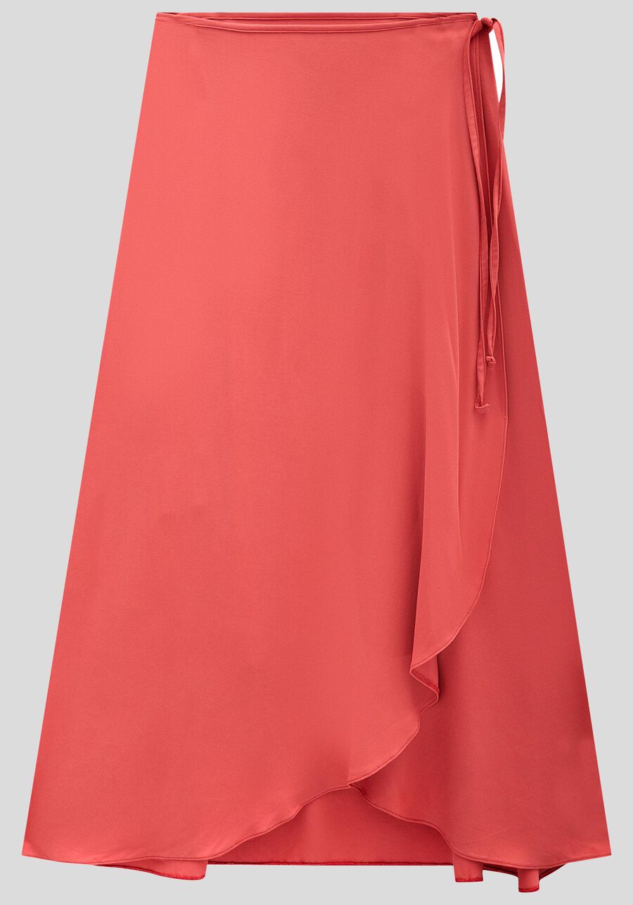 Saia Midi em Viscose Transpassada, . Saia Midi em Viscose Transpassada, , large.