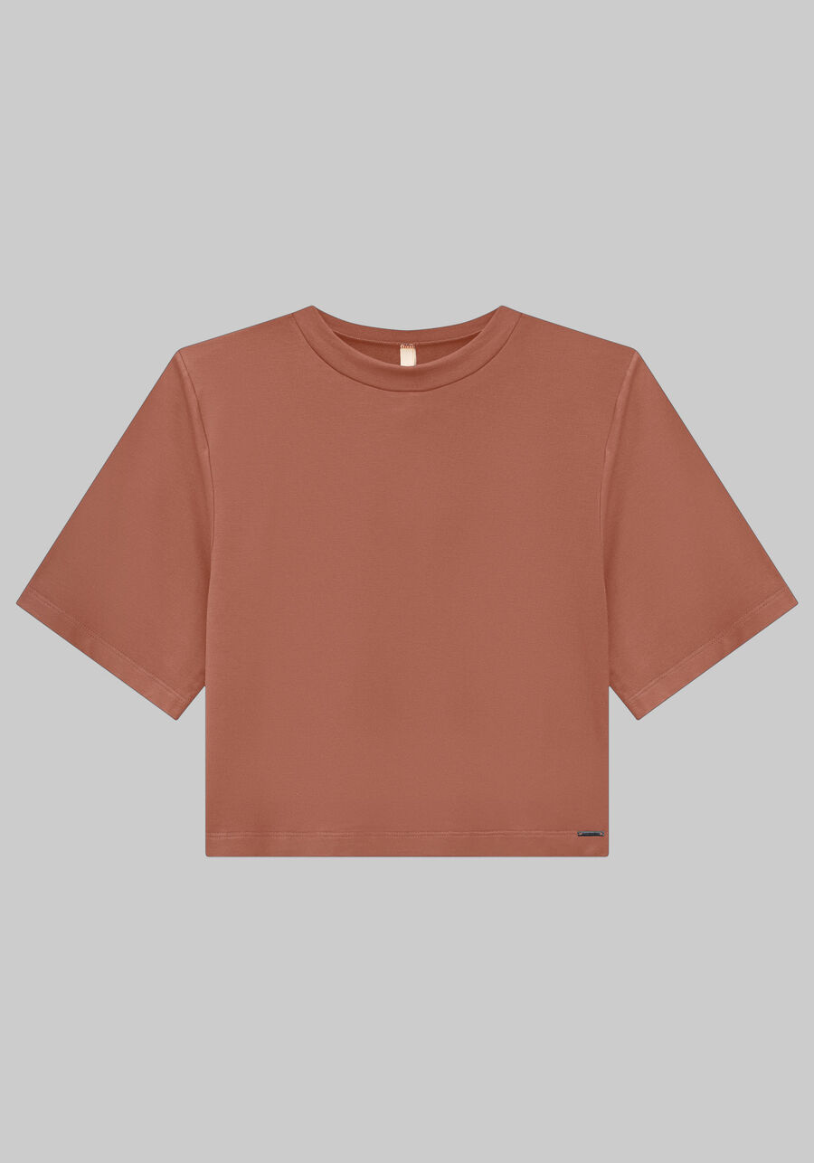 Blusa Cropped em Malha Básica, . Blusa Cropped em Malha Básica, , large.