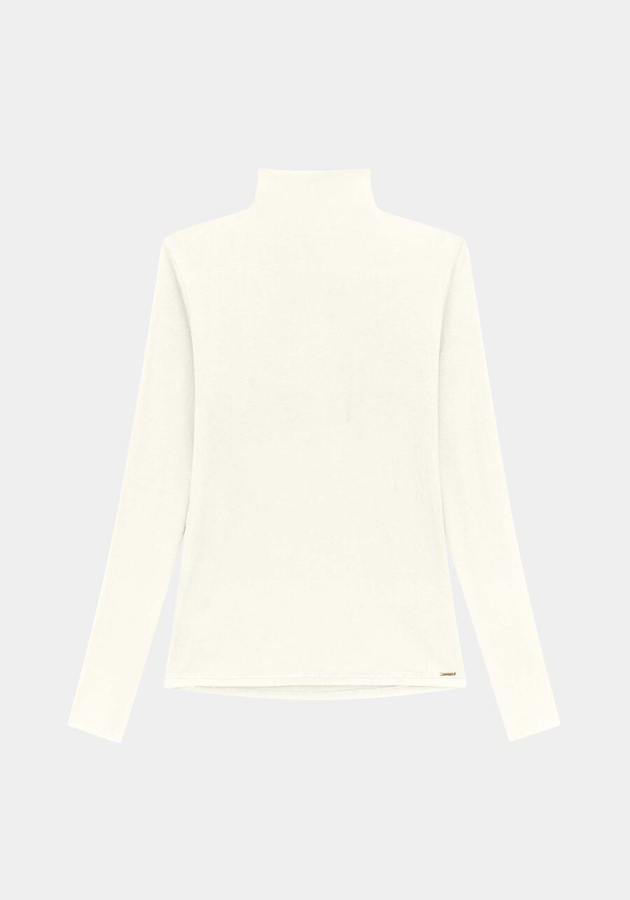 Blusa Básica Com Mangas Longas E Gola Alta Em Malha, . Blusa Básica Com Mangas Longas E Gola Alta Em Malha, , large.