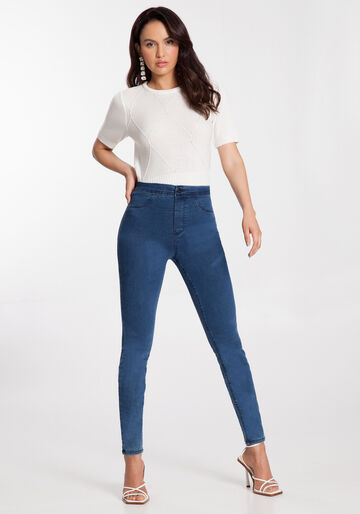 Calça Jeans Skinny Fit For Me, JEANS, large.