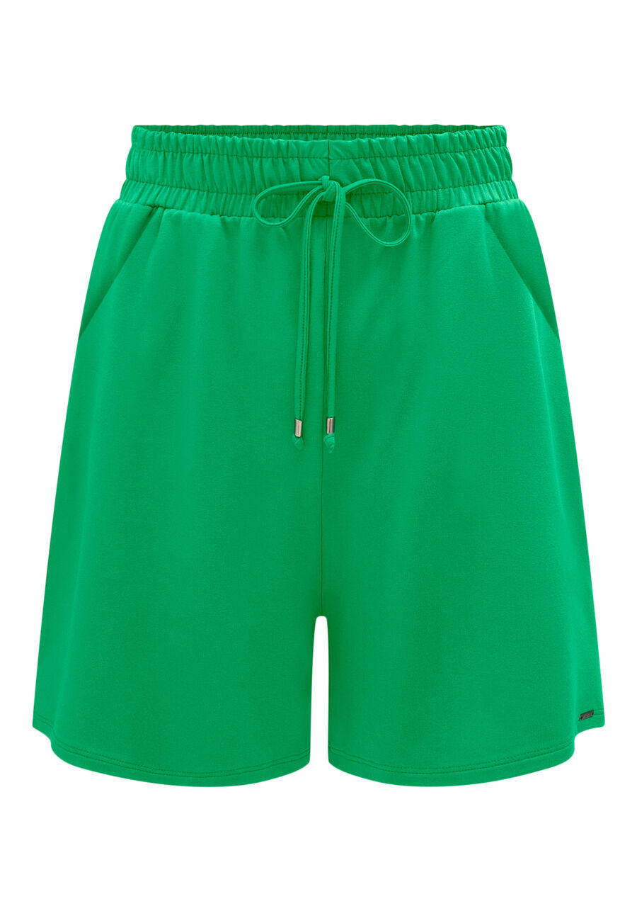 Shorts Com Cadarço E Bolsos Em Malha Responsável, . Shorts Com Cadarço E Bolsos Em Malha Responsável, , large.