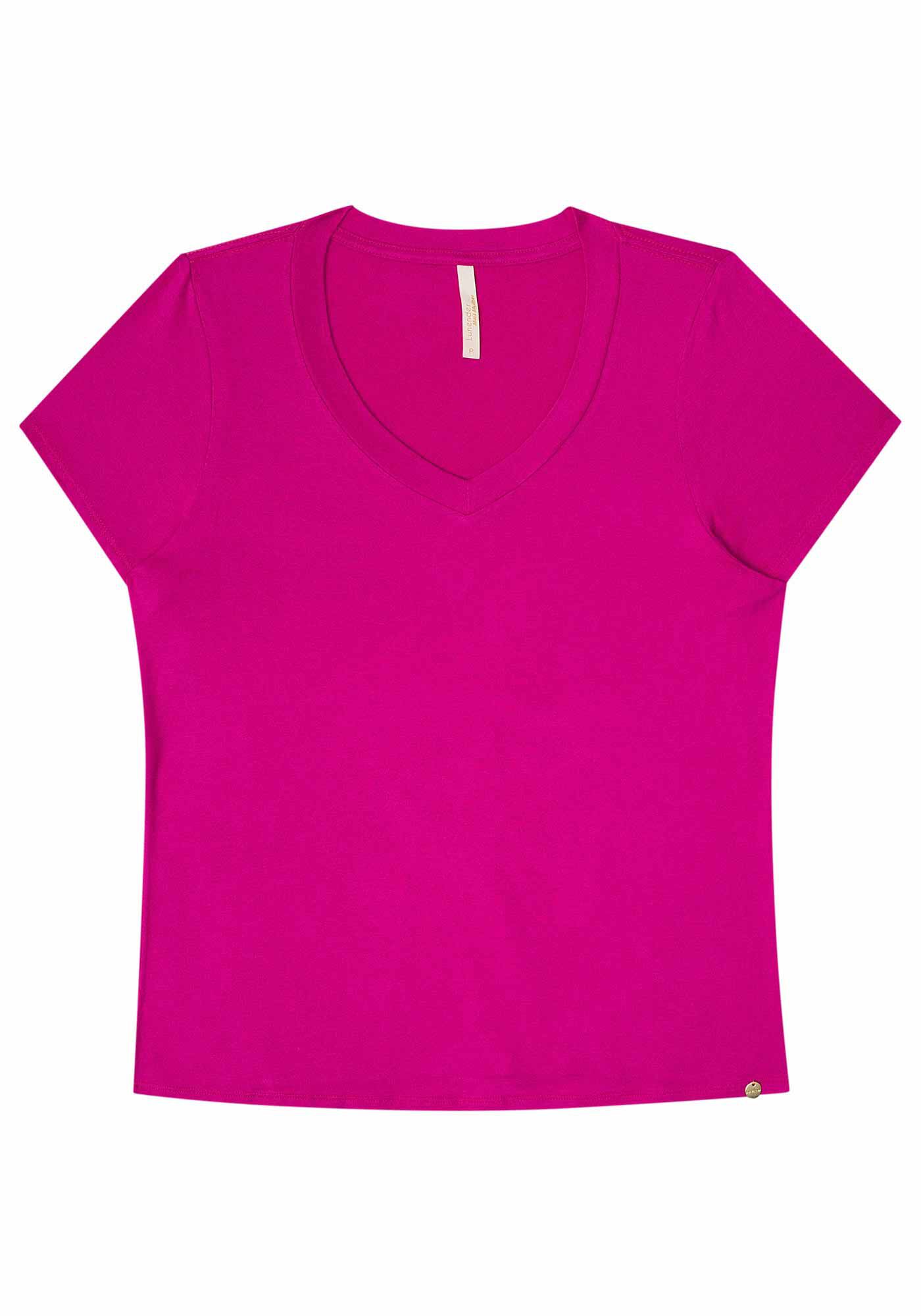 Blusa Plus Size Malha B&aacute;sica, , large.