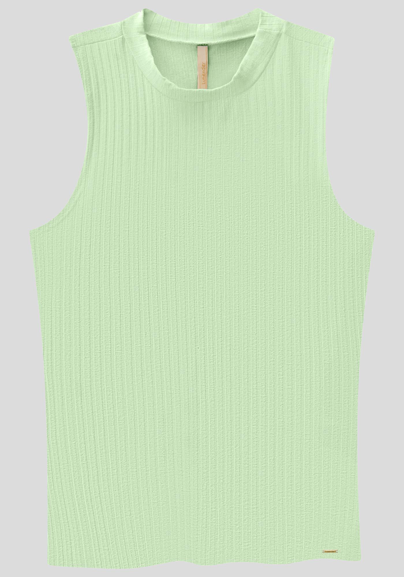 Blusa Regata B&aacute;sica Em Malha Canelada Respons&aacute;vel, , large.