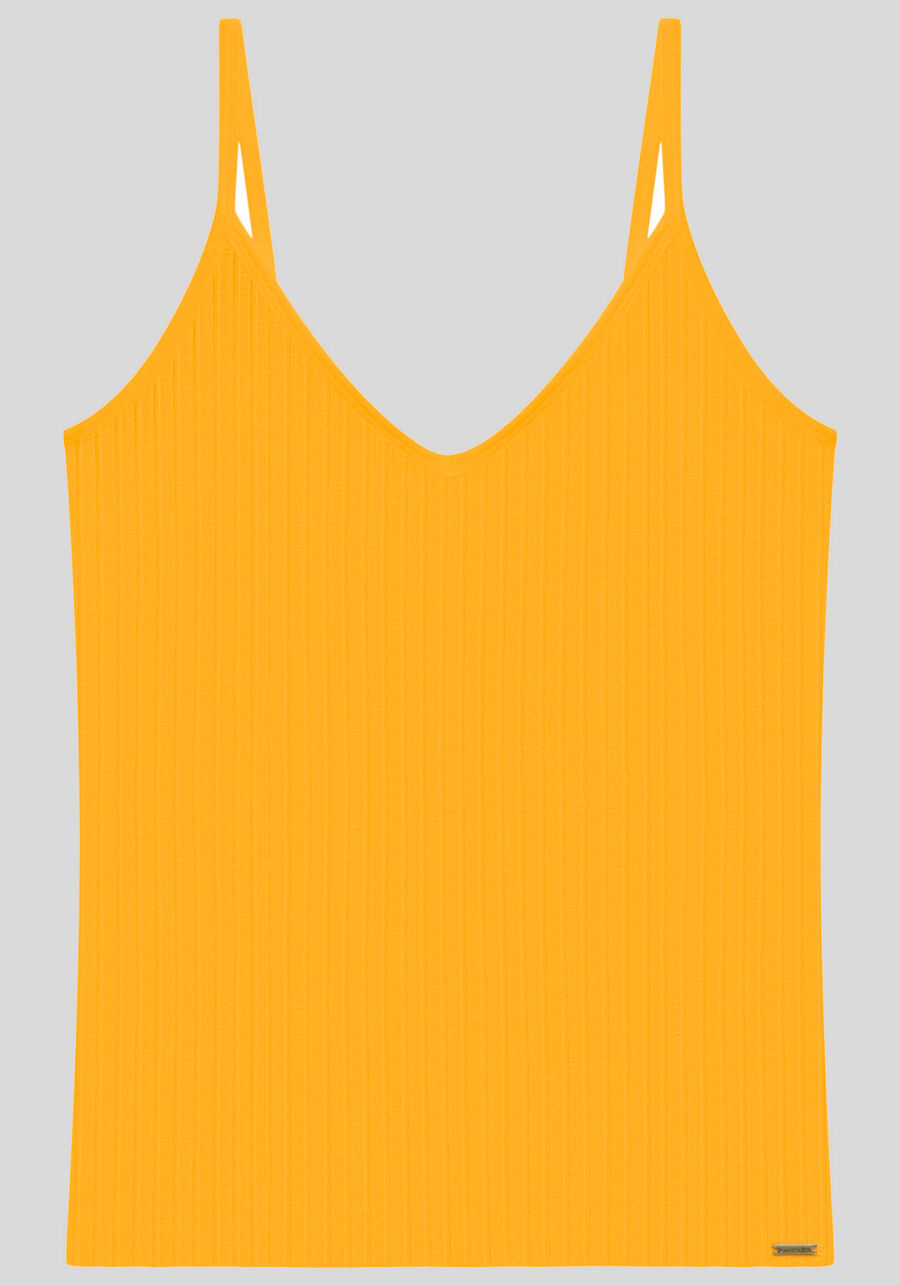 Blusa Regata Básica De Alças Finas Em Malha Canelada, . Blusa Regata Básica De Alças Finas Em Malha Canelada, , large.