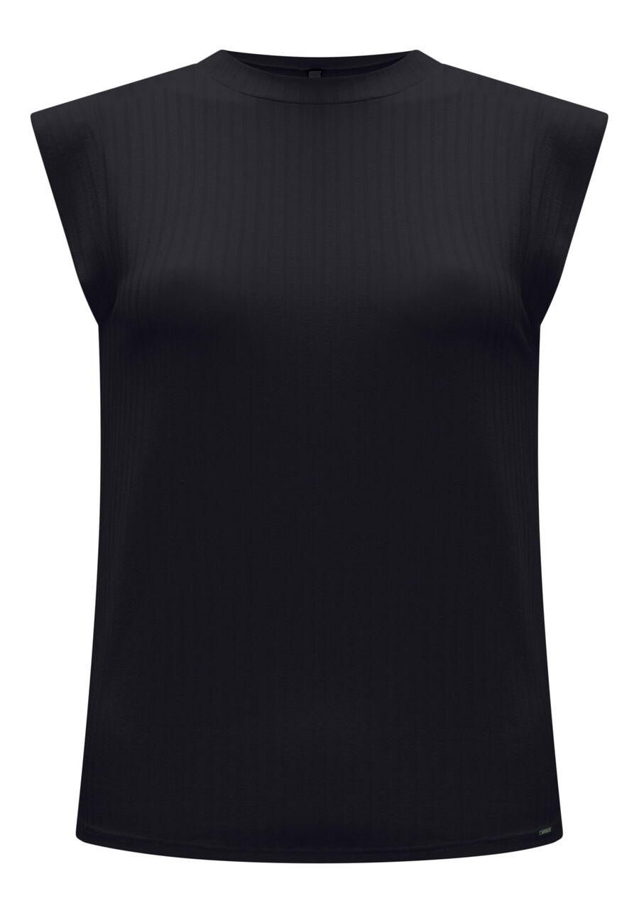 Blusa Regata Muscle Tee Básica Em Malha Canelada, . Blusa Regata Muscle Tee Básica Em Malha Canelada, , large.