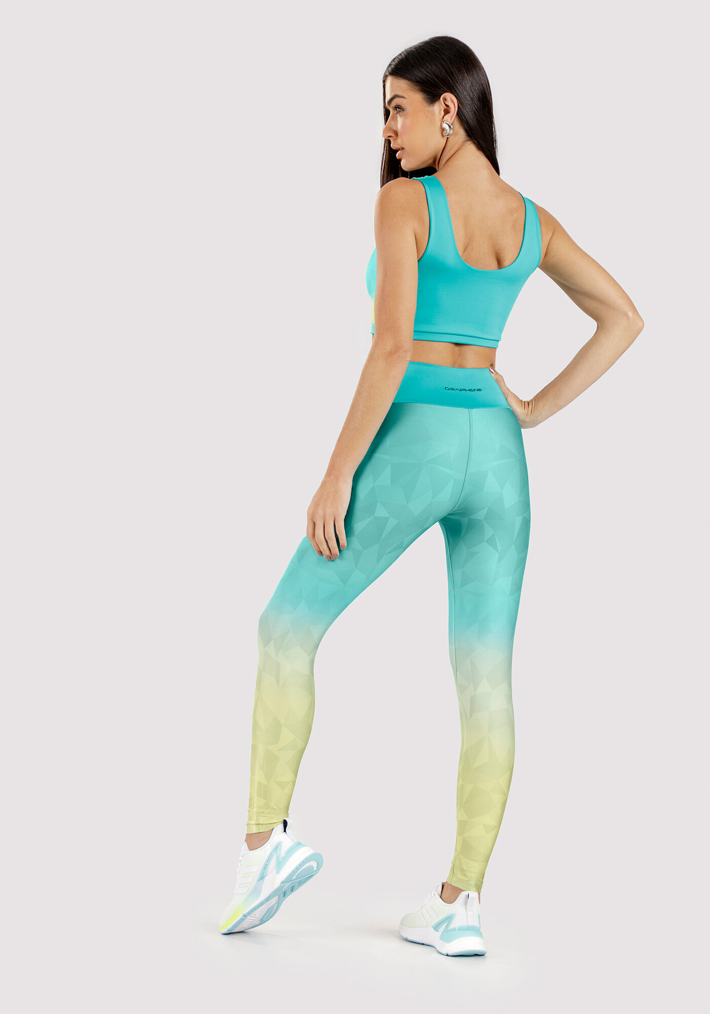Calça legging best sale cintura alta estampada