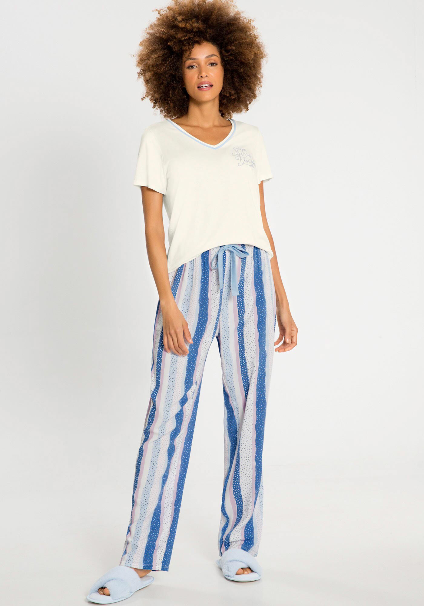 Calça hotsell pijama viscose