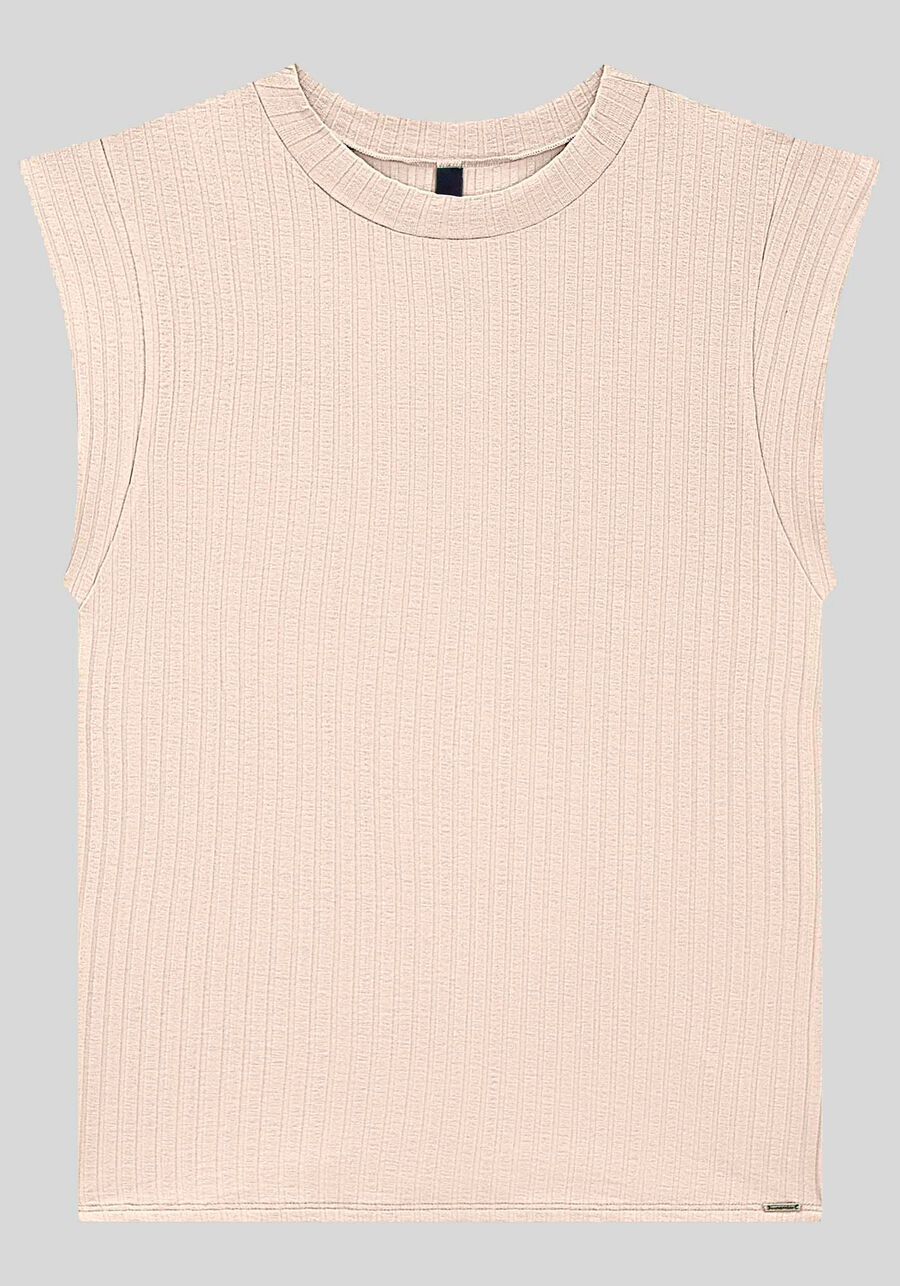 Blusa Regata Muscle Tee Básica Em Malha Canelada, . Blusa Regata Muscle Tee Básica Em Malha Canelada, , large.