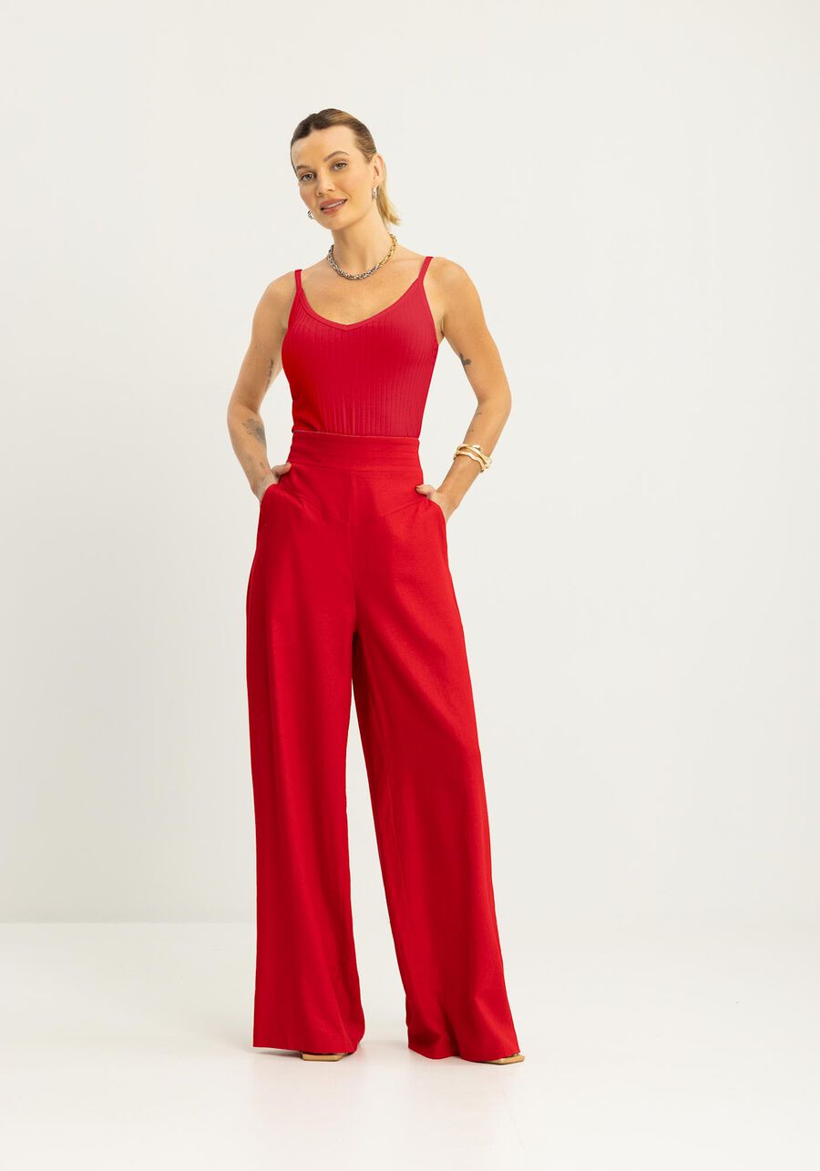 Blusa Regata Básica De Alças Finas Em Malha Canelada, . Blusa Regata Básica De Alças Finas Em Malha Canelada, , large.