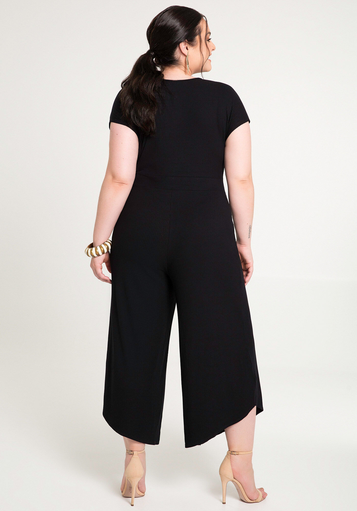 Macacão midi plus size shop