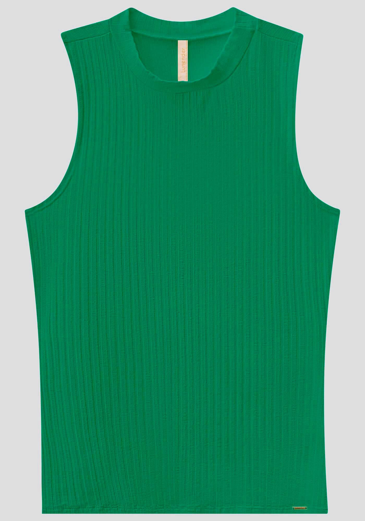 Blusa Regata B&aacute;sica Em Malha Canelada Respons&aacute;vel, , large.