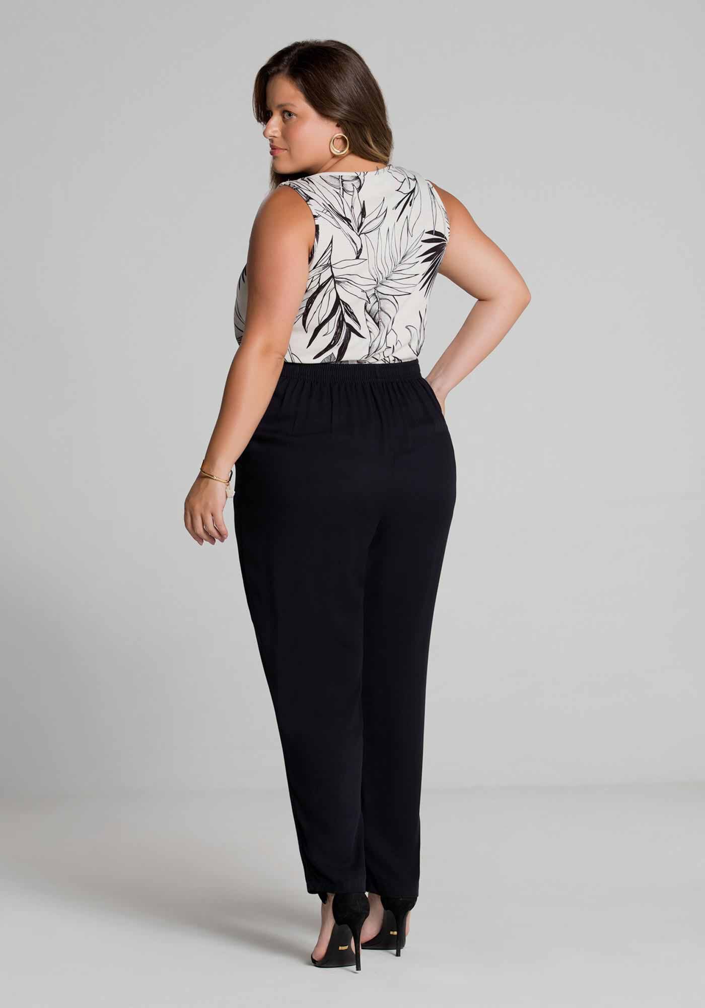 Cal a Plus Size Rayon Lunender