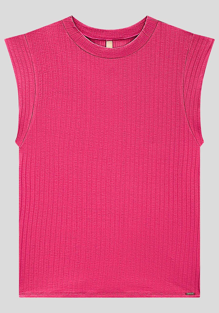 Blusa Regata Muscle Tee Básica Em Malha Canelada, . Blusa Regata Muscle Tee Básica Em Malha Canelada, , large.
