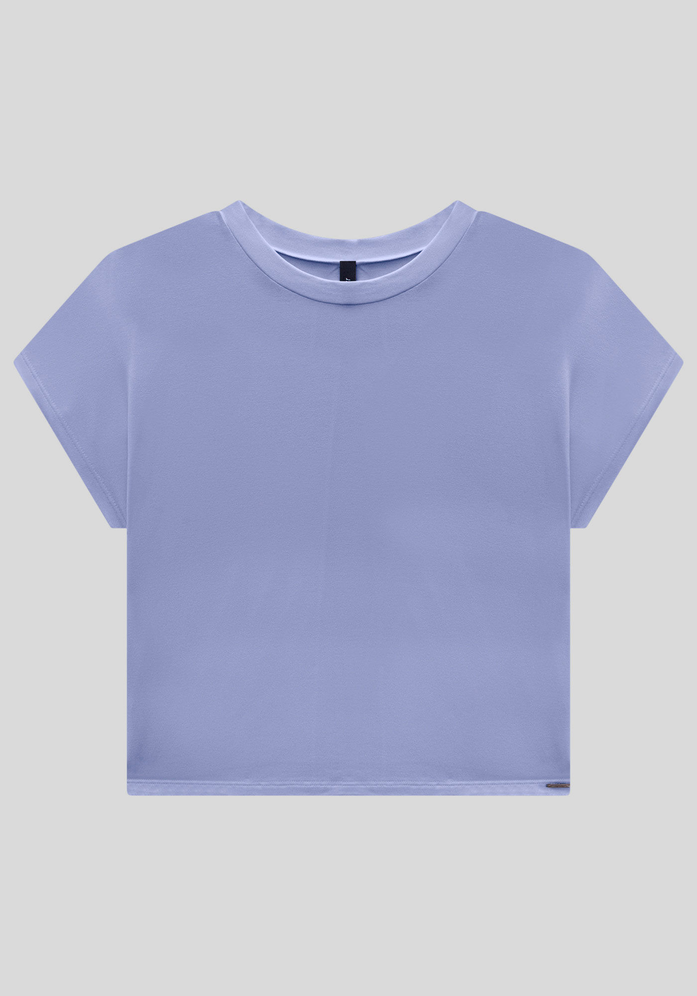 Blusa em Manga Viscose com Manga Curta, , large.