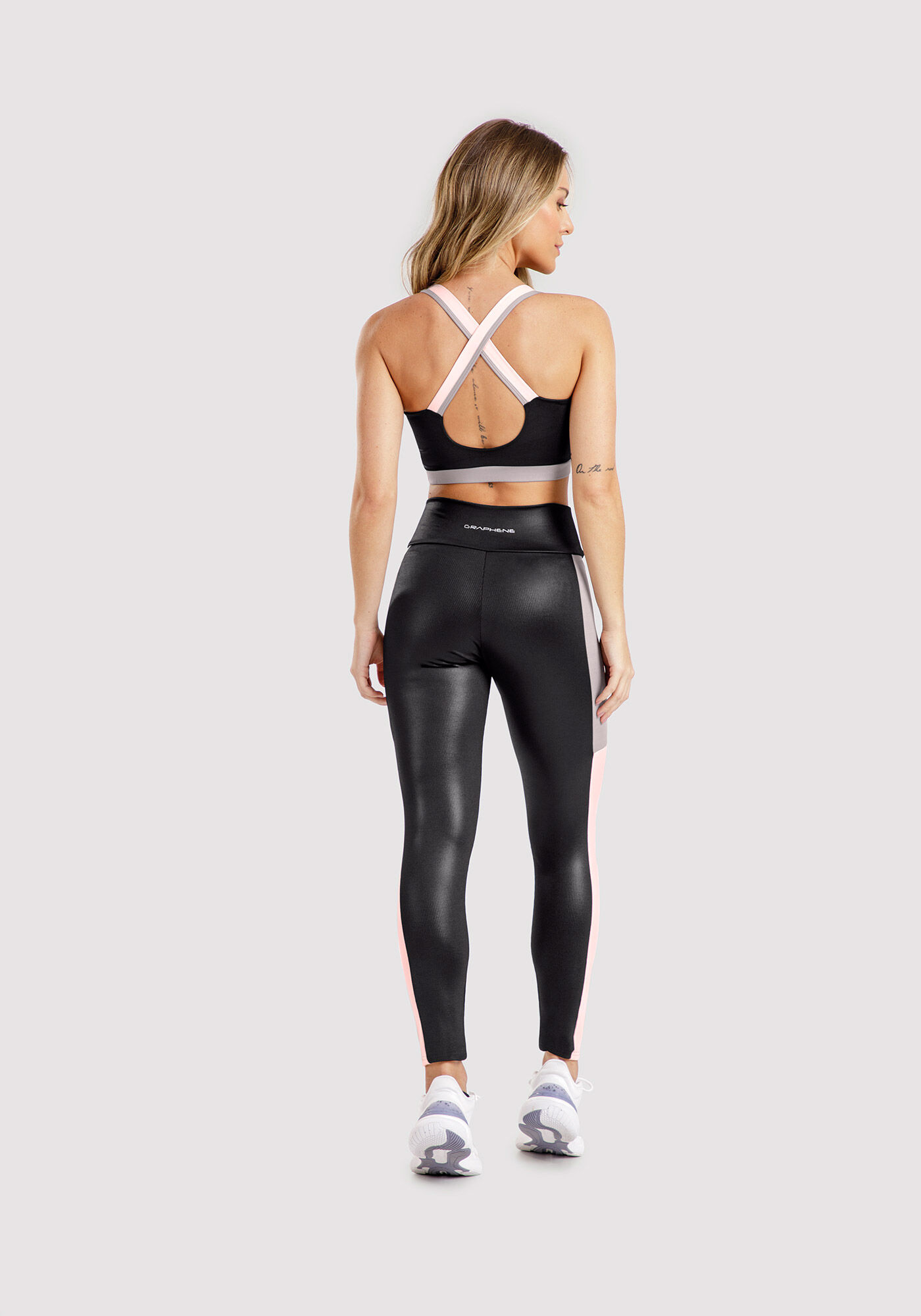 Legging acetinada best sale