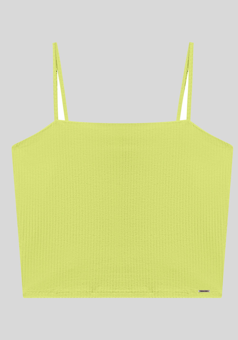 Blusa Regata Curta De Alças Finas Em Malha Canelada, . Blusa Regata Curta De Alças Finas Em Malha Canelada, , large.