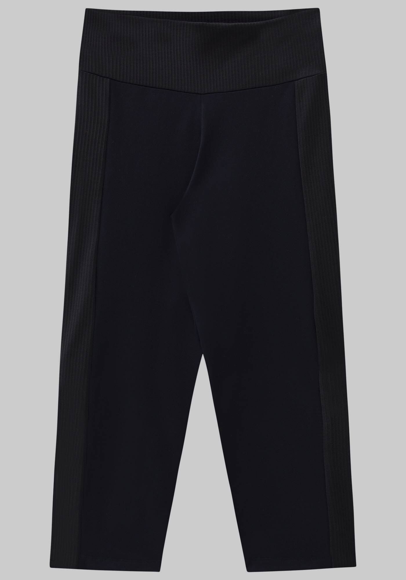 Cal&ccedil;a Cors&aacute;rio com Recorte Canelado, PRETO REATIVO, large.