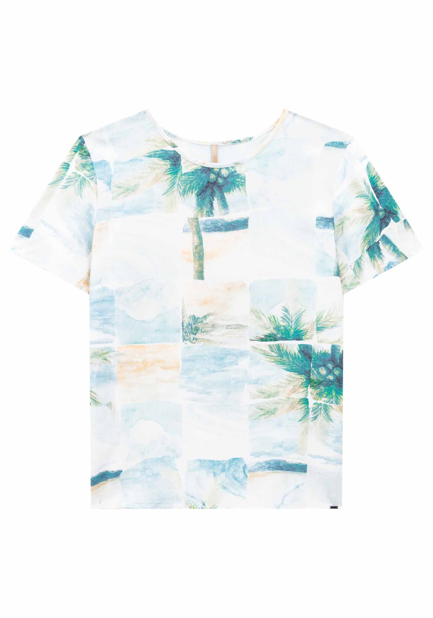 Blusa Rayon Bali Estampada, , large.