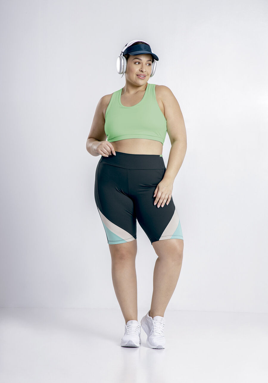 Bermuda Cintura Alta com Recortes Geométricos, MARINHO IMPERIO. Bermuda Cintura Alta com Recortes Geométricos, MARINHO IMPERIO, large.