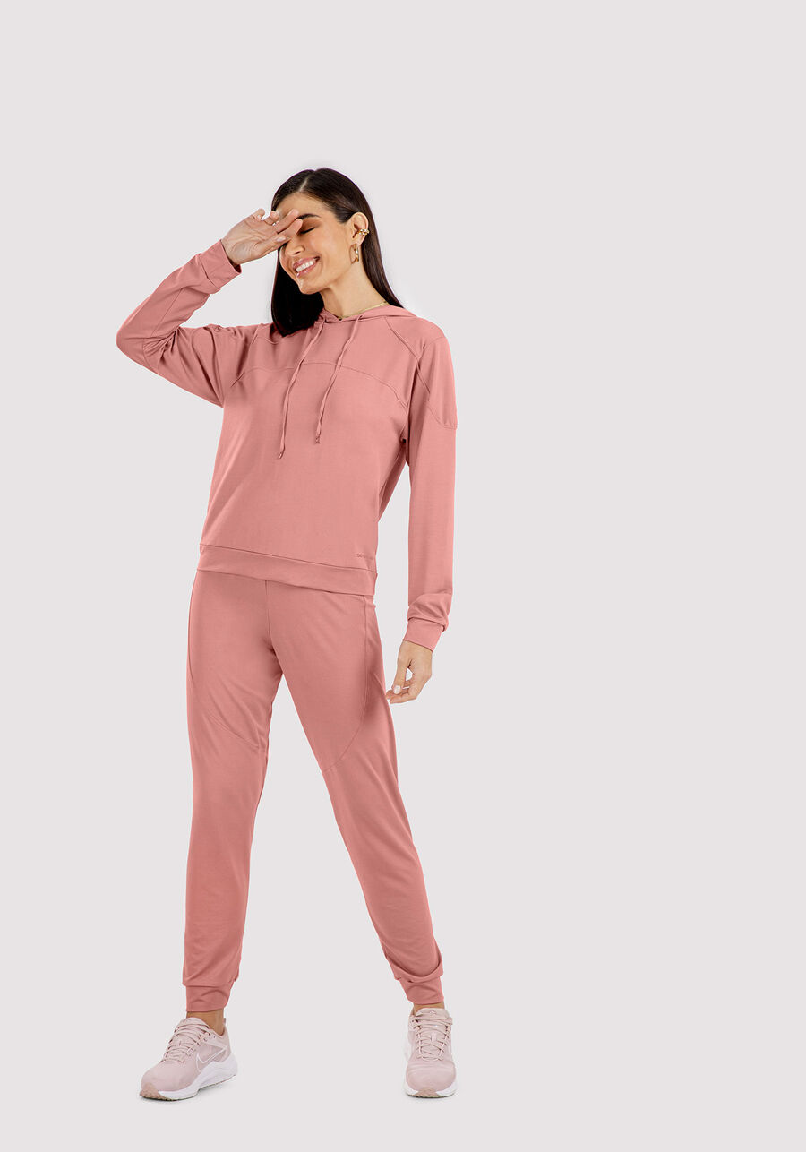 Conjunto com Blusão e Calça Jogger, . Conjunto com Blusão e Calça Jogger, , large.