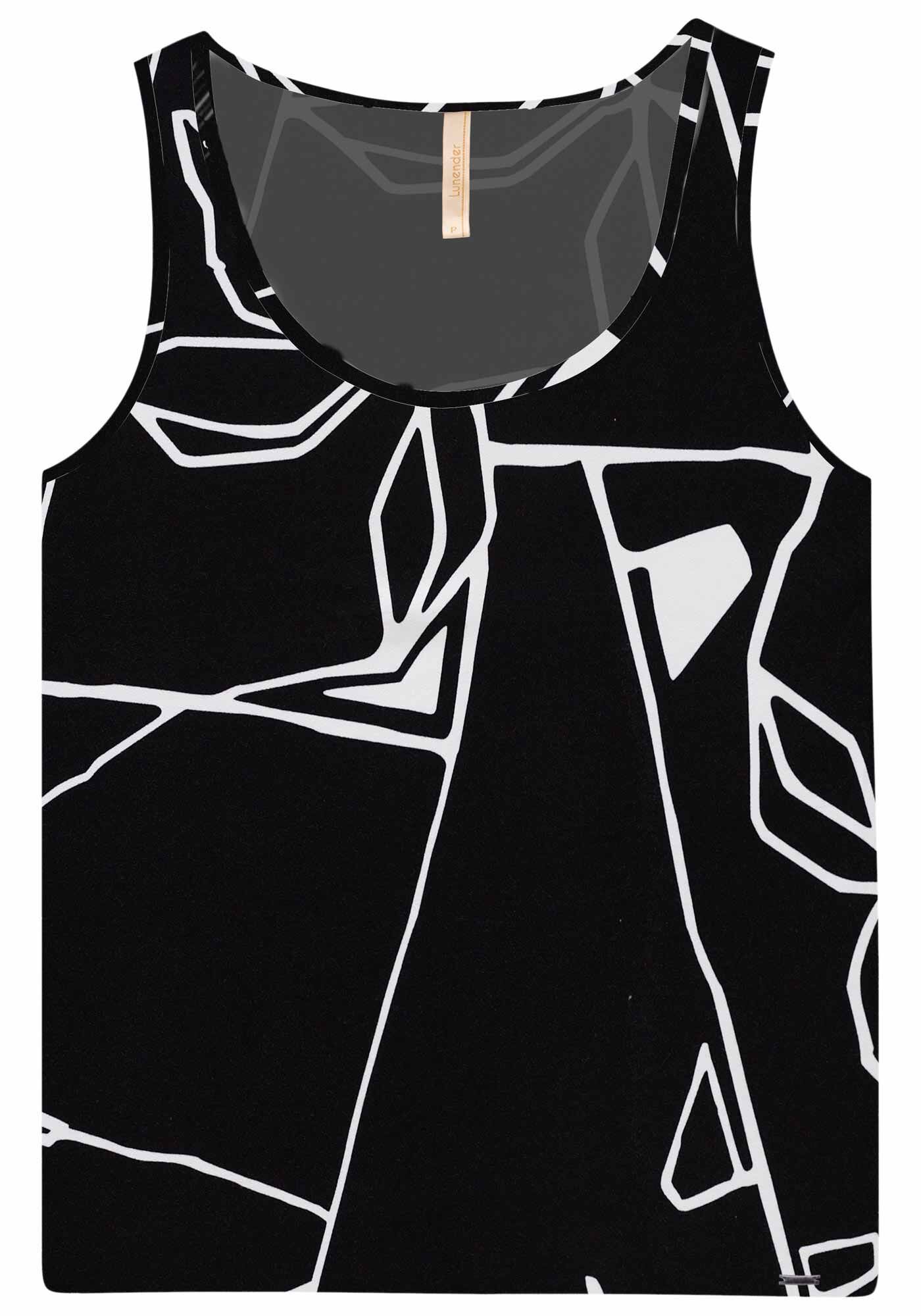 Regata Viscose com Elastano Estampada, , large.