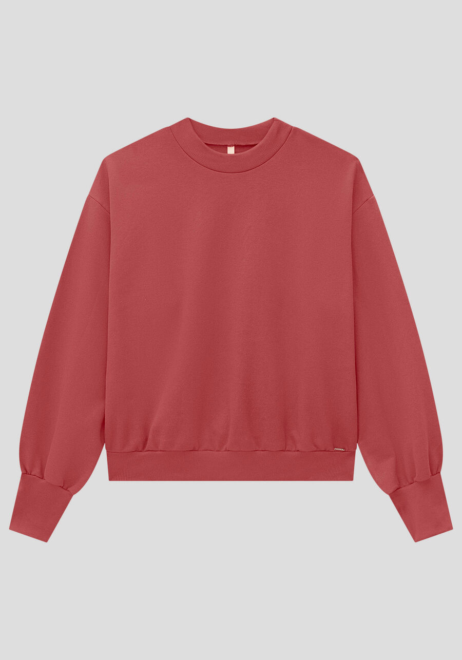 Blusão Básico Plus Size Em Moletom Felpado De Algodão, . Blusão Básico Plus Size Em Moletom Felpado De Algodão, , large.