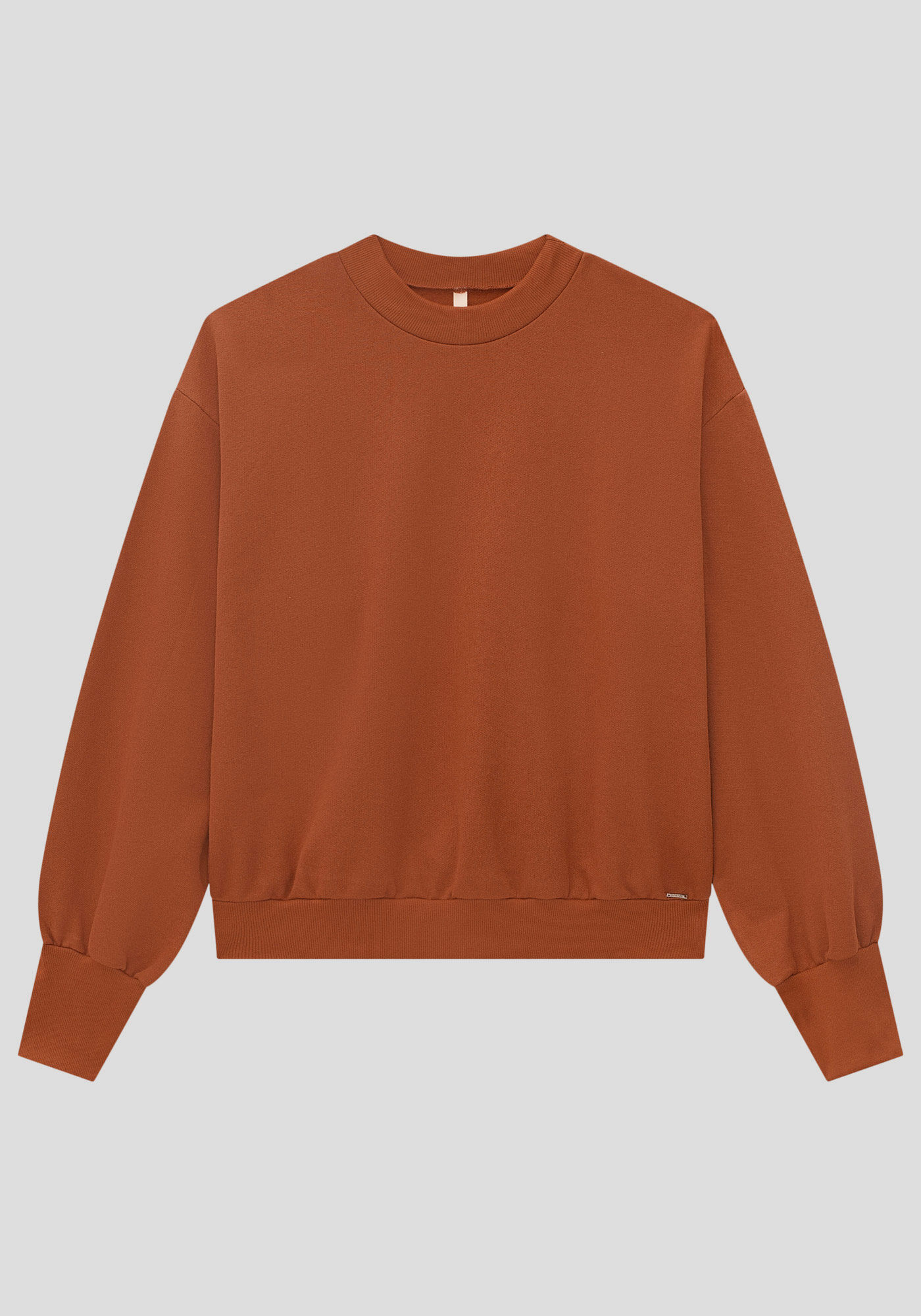 Blusão básico em moletom shop