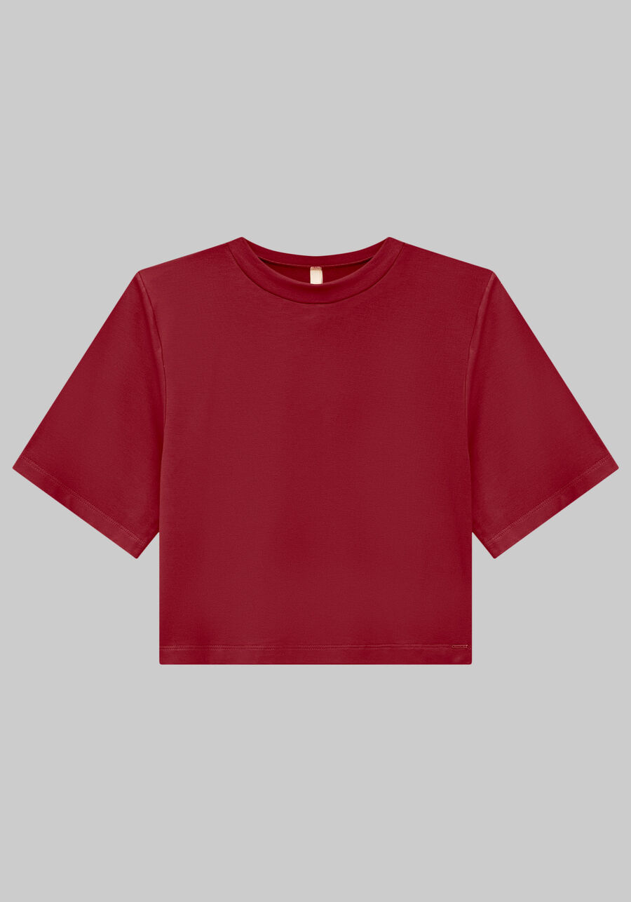 Blusa Cropped em Malha Básica, . Blusa Cropped em Malha Básica, , large.