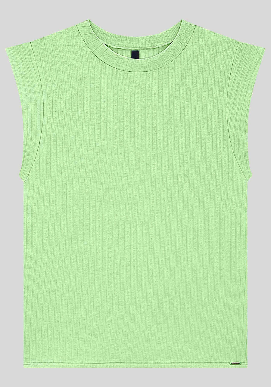 Blusa Regata Muscle Tee Básica Em Malha Canelada, . Blusa Regata Muscle Tee Básica Em Malha Canelada, , large.