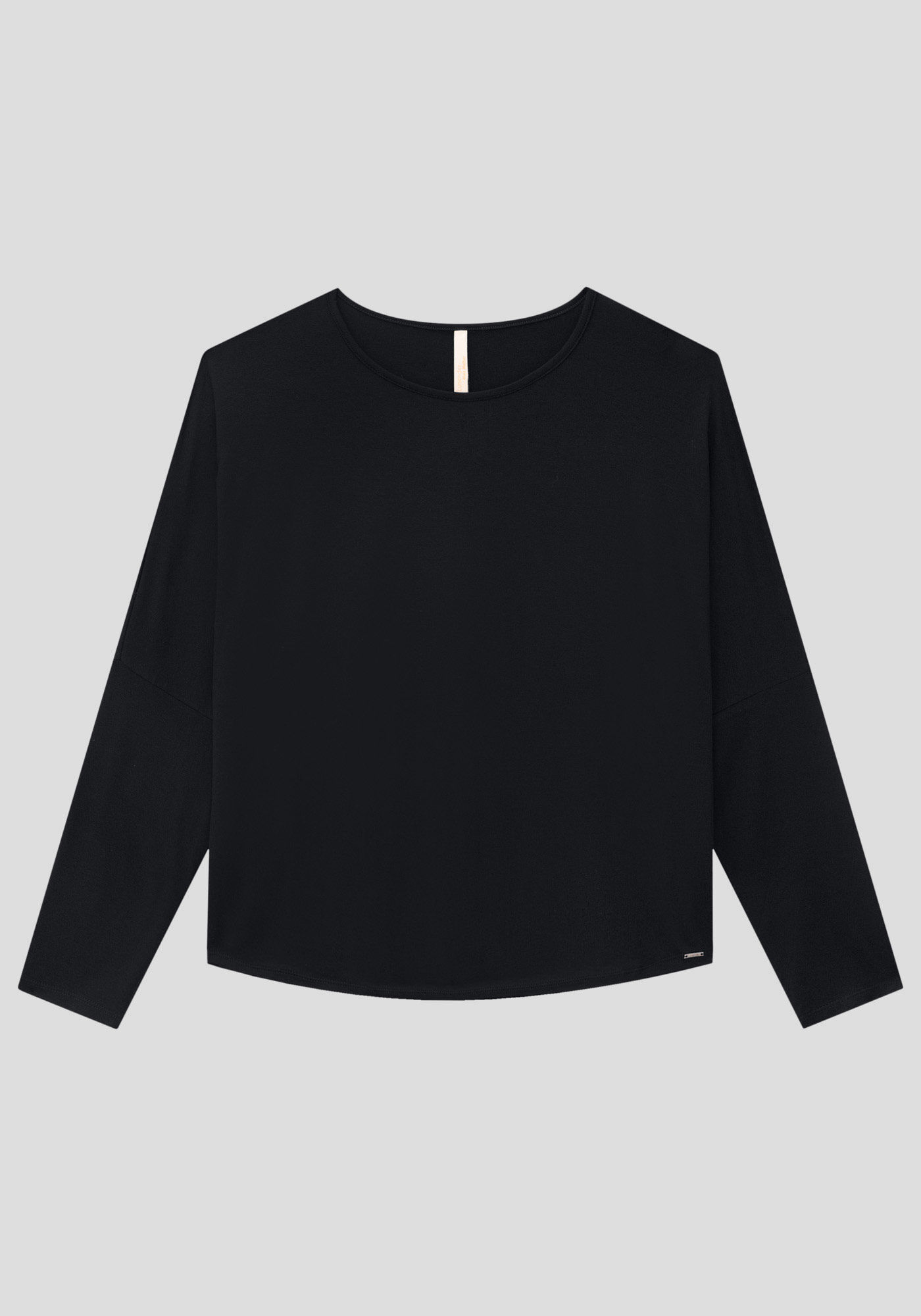 Blusa Plus Size em Viscose com Comprimento Mullet, , large.