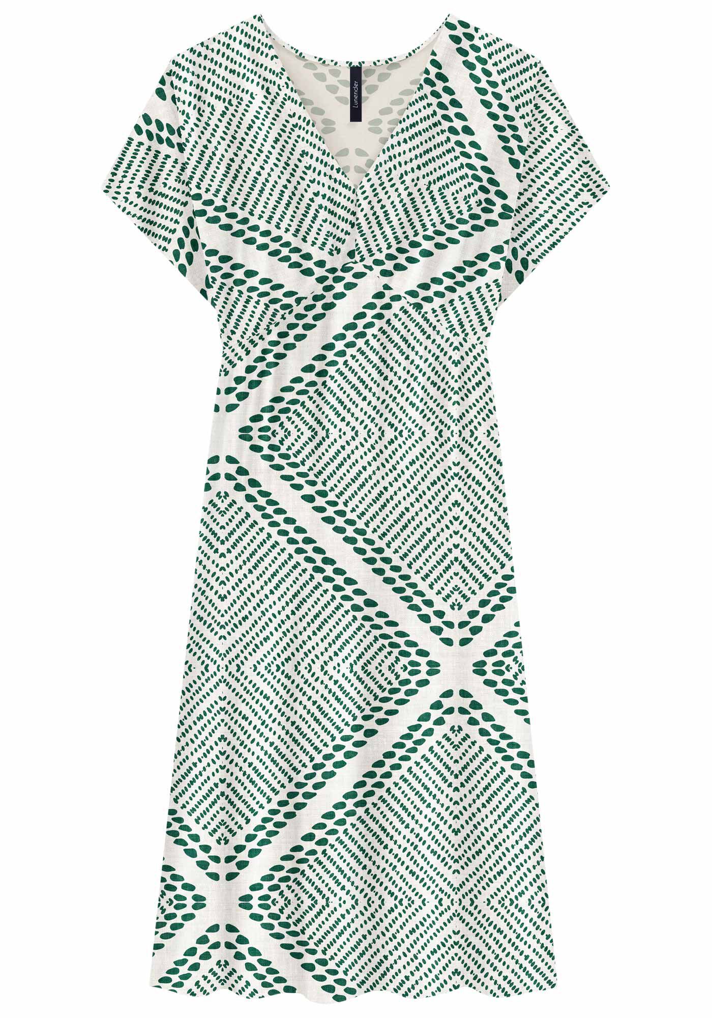 Vestido Midi em Viscose Estampado, , large.