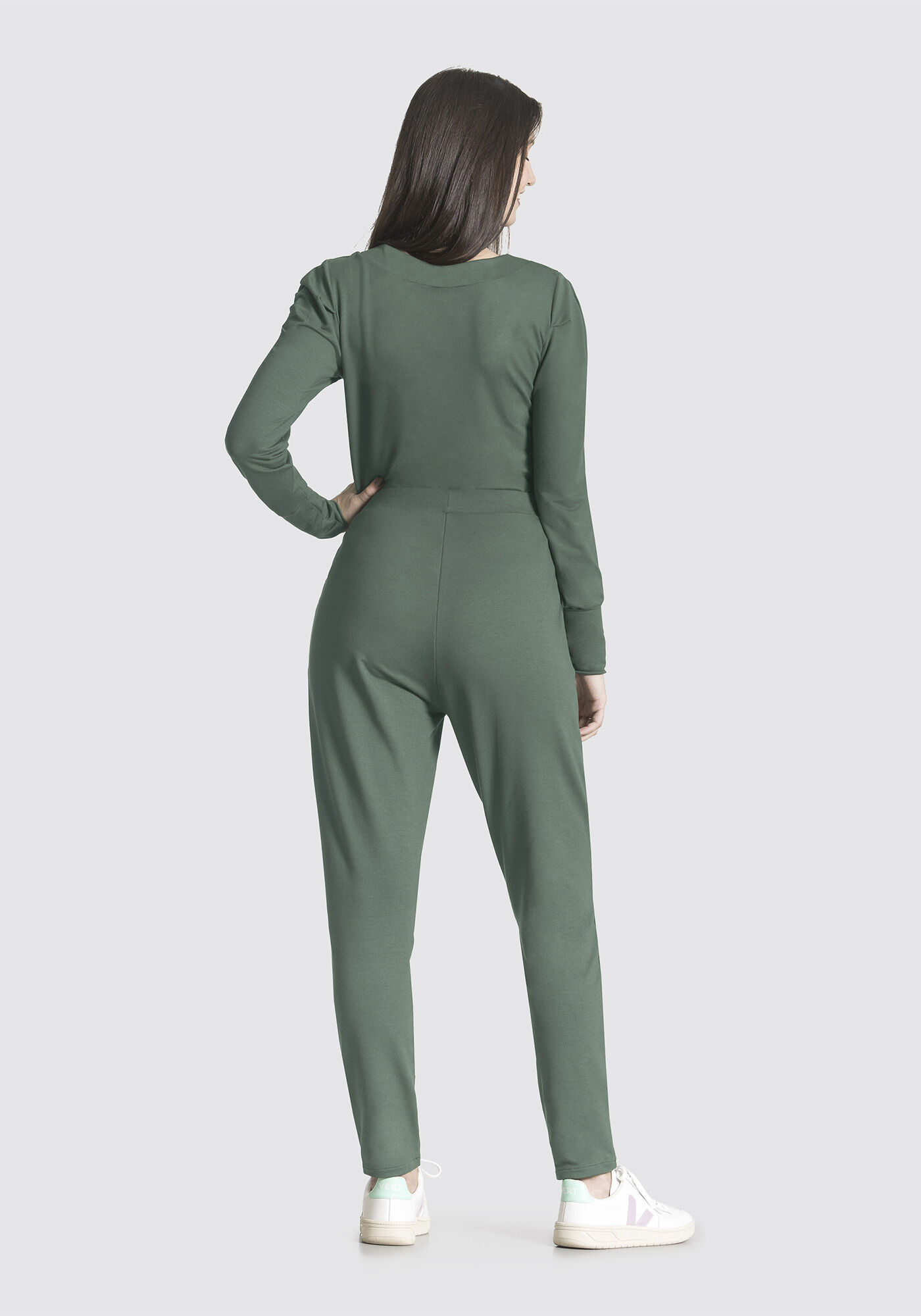 Conjunto Moletom Viscose com Elastano, VERDE THUNDER, large.