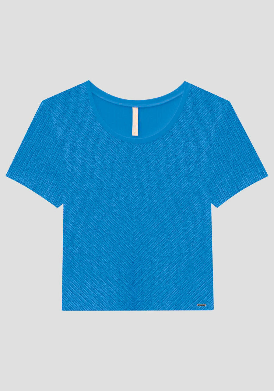 Blusa Cropped Com Recorte Frontal Em Malha Canelada, . Blusa Cropped Com Recorte Frontal Em Malha Canelada, , large.